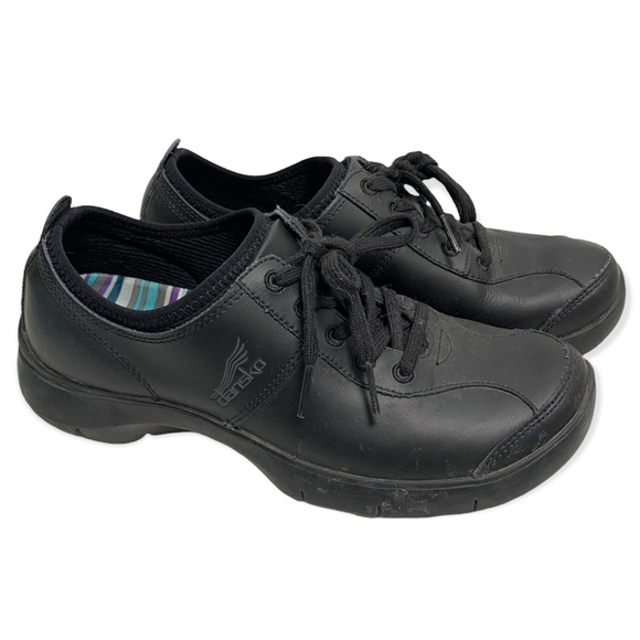 Dansko black shoes size 37 EU ladies nurse shoe womens - Picture 1 of 8